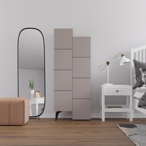 STAIR Cabinet – Vertical Sideboard - Light Mocha - Karrari