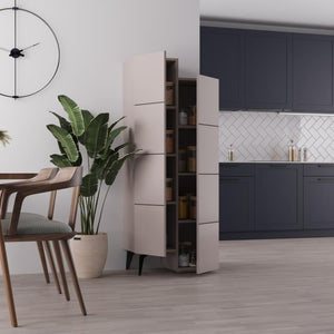 STAIR Cabinet – Vertical Sideboard - Light Mocha - Karrari
