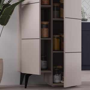 STAIR Cabinet – Vertical Sideboard - Light Mocha - Karrari