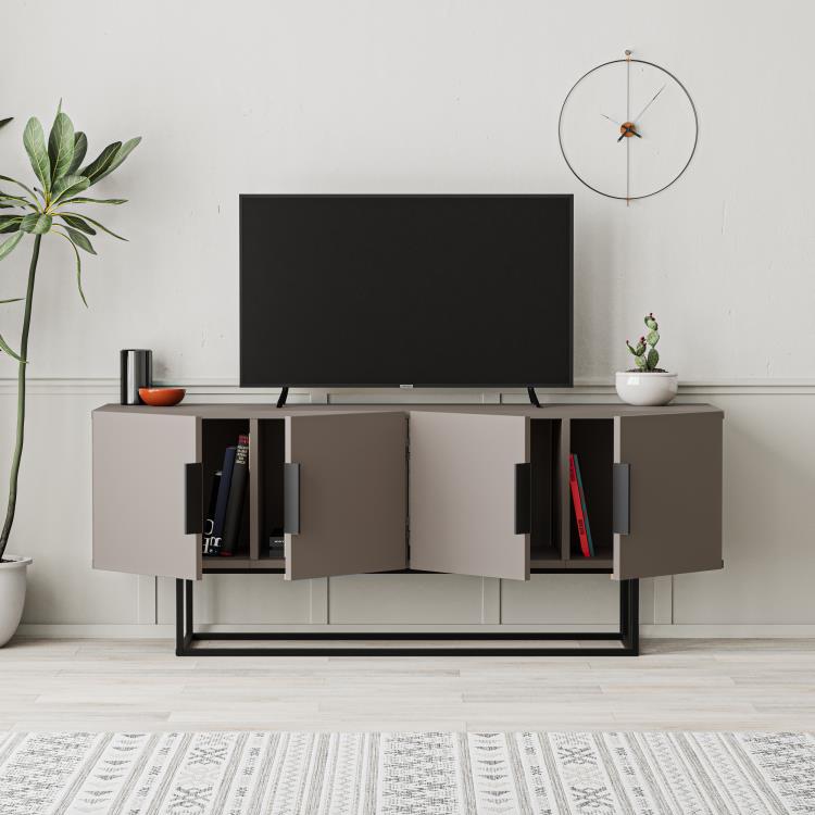 Tontini TV Stand – Light Mocha - Karrari