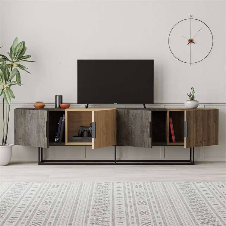 TONTINI Industrial TV Stand - Karrari