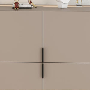 TONTINI 4-Door Cabinet – Light Mocha - Karrari