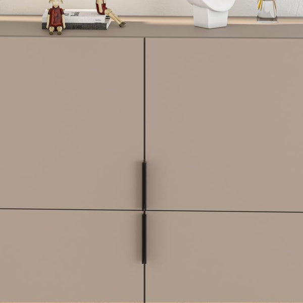 TONTINI 4-Door Cabinet – Light Mocha - Karrari