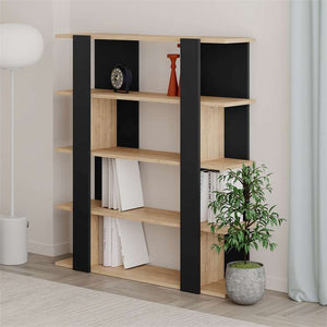 Modern Industrial Open Bookcase - Karrari