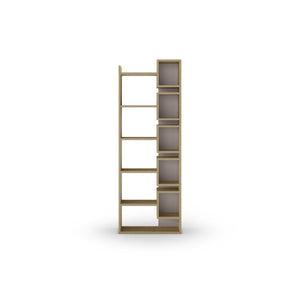OPPA Box Bookcase – Oak & Mocha - Karrari