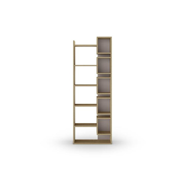 OPPA Box Bookcase – Oak & Mocha - Karrari