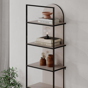 Archy Bookcase – Light Mocha - Karrari