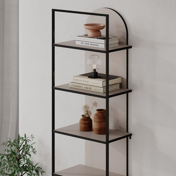Archy Bookcase – Light Mocha - Karrari