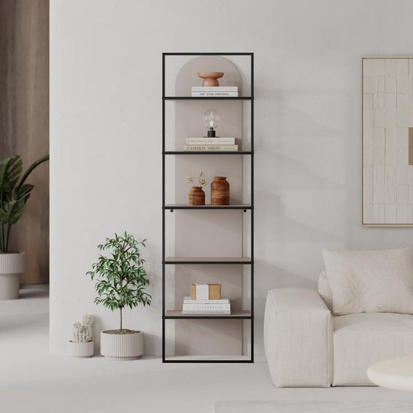Archy Bookcase – Light Mocha - Karrari