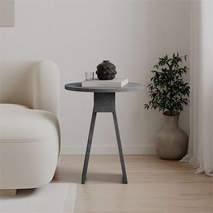 CHEN Side Table - Retro Grey - Karrari