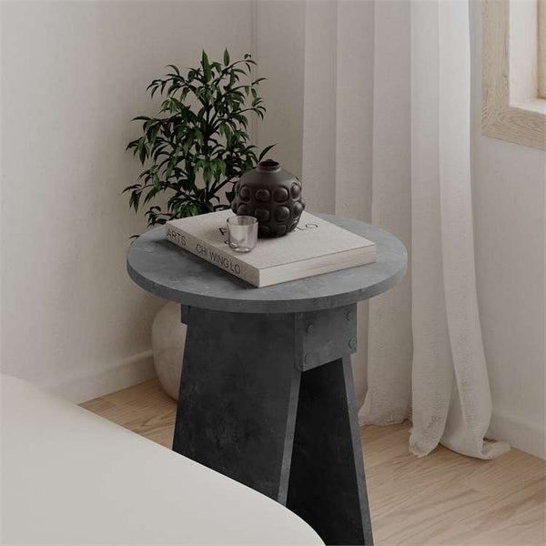 CHEN Side Table - Retro Grey - Karrari