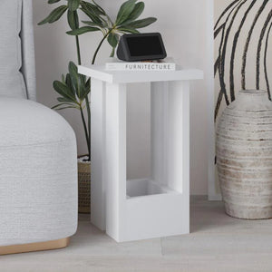 TASOS Side Table with Open Storage