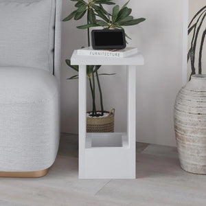 TASOS Side Table with Open Storage