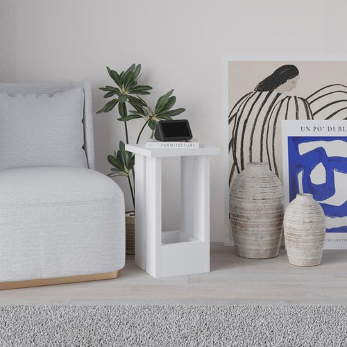 TASOS Side Table with Open Storage