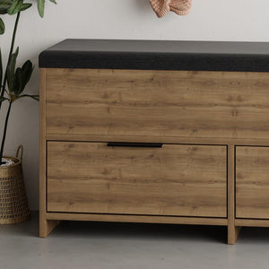 COVE Shoe Bench with Seat & Storage - Karrari