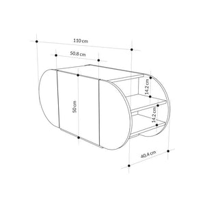 POZY Black Shoe Bench - Hidden Storage - Karrari