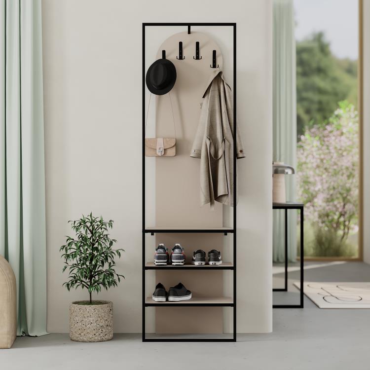 Archy Hall Stand – Sandstone - Karrari