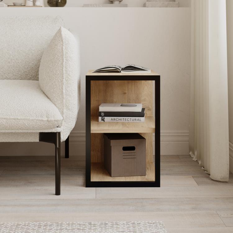 ECHO Side Table with Shelves - Karrari