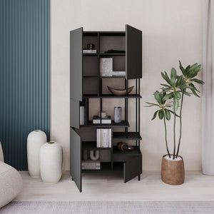 Key Bookcase – Anthracite - Karrari