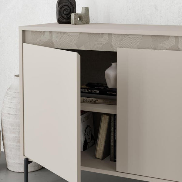MOTT 3-Door Console Cabinet - Sandstone - Karrari
