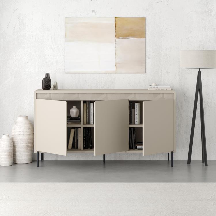 MOTT 3-Door Console Cabinet - Sandstone - Karrari