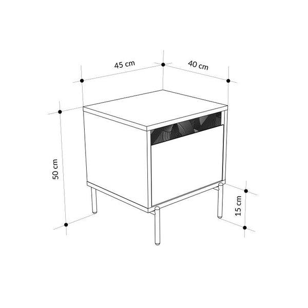 MOTT Nightstand – Sandstone - Karrari
