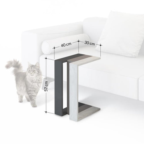 MUJU C-Shaped Side Table - Karrari