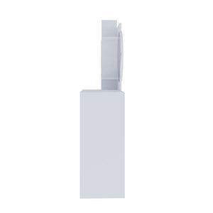 Vanity Dressing Table, White Wood - Karrari