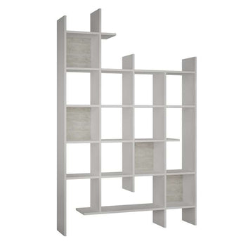 Manco Bookcase, Wood, White