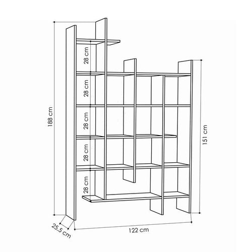 MANCO Bookcase - Karrari