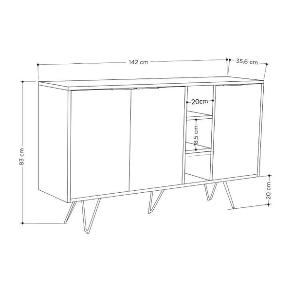 CLARA Sideboard Console