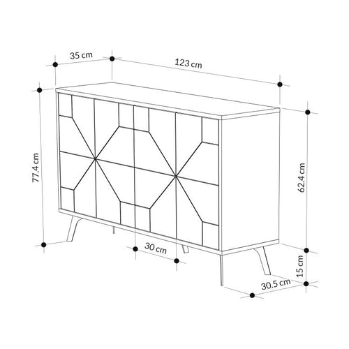 DUNE CONSOLE SIDEBOARD - Karrari