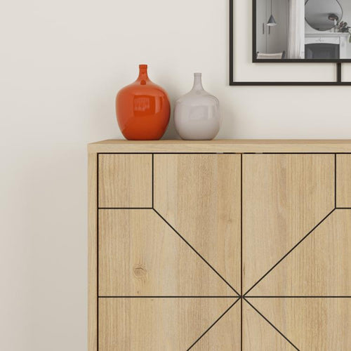 DUNE CONSOLE SIDEBOARD OAK - Karrari
