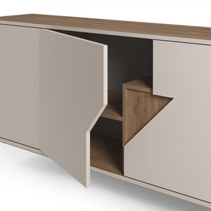 VESCO Sideboard | Modern Geometric Storage - Karrari