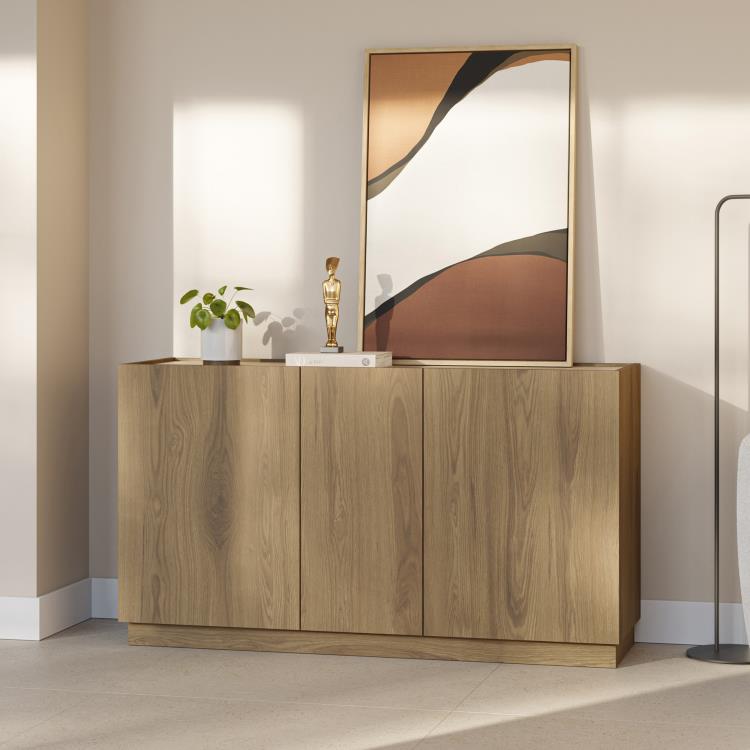 DIONE SIDEBOARD | MINIMALIST THREE DOOR CABINET - Karrari