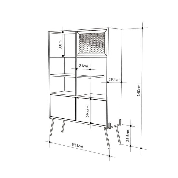 NAIVE 2 Bookcase