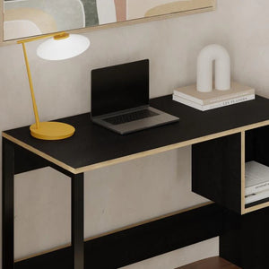 MODEL Desk with Open Storage Shelf