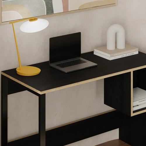MODEL Desk with Open Storage Shelf