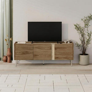 NORM TV RACK TRAVERTINE-DEEP OUD - Karrari