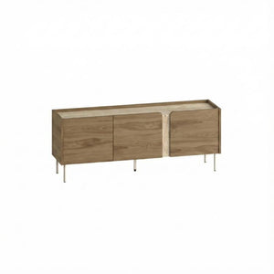 NORM TV RACK TRAVERTINE-DEEP OUD - Karrari