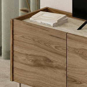 NORM TV RACK TRAVERTINE-DEEP OUD - Karrari