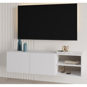 CONRAD TV STAND WHITE - Karrari