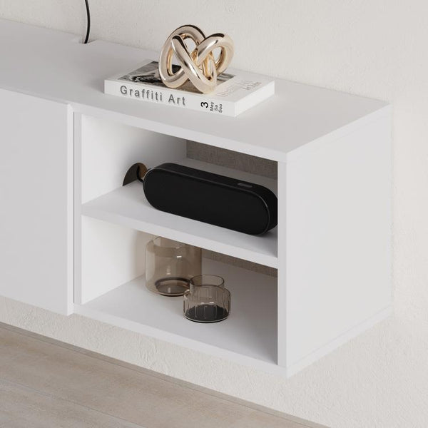 CONRAD TV STAND WHITE - Karrari