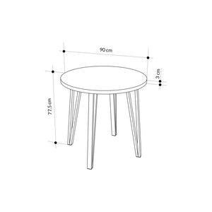 XANA TABLE ROUND SEPET - Karrari