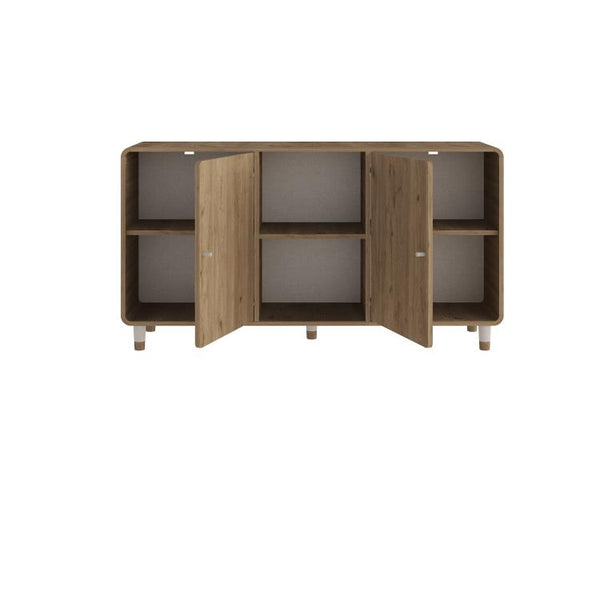 DORO Sideboard with 2 Doors & Open Shelves