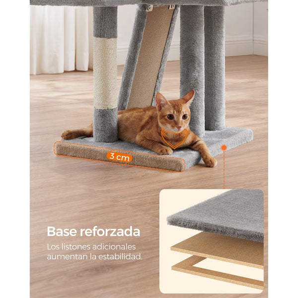 Small Cat Tree with Removable & Washable Platform