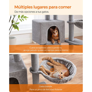 Small Cat Tree with Removable & Washable Platform