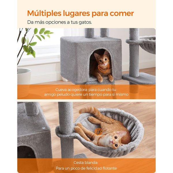 Small Cat Tree with Removable & Washable Platform