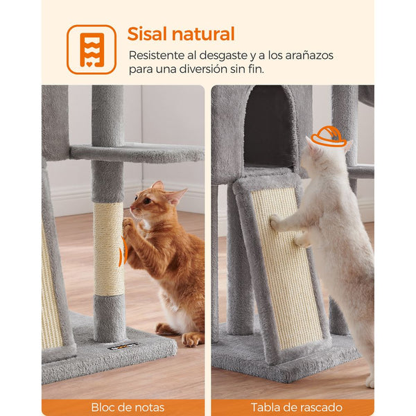 Small Cat Tree with Removable & Washable Platform