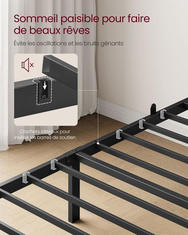 Single Metal Bed Frame (90x190cm)